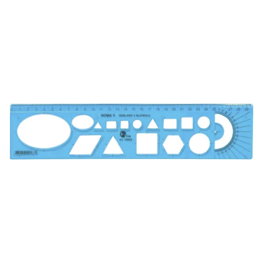Sablon_vonalzo_OPTIMA_hajlekony_kek_30cm-i2726257.jpg