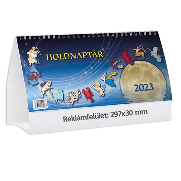 Asztali_naptar_kepes_TOPTIMER_T059_allo_feher_lapos_Holdnaptar_2023_-i703881.jpg