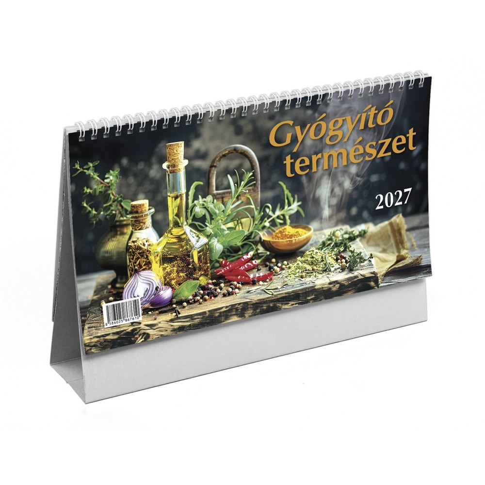 Asztali_naptar_kepes_TOPTIMER_T058_allo_feher_lapos_Gyogyito_termeszet_2027-i2697279.jpg