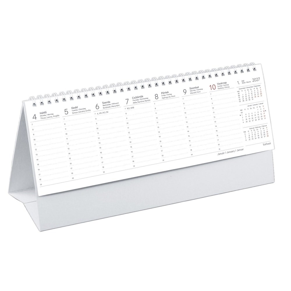 Asztali_naptar_kep_nelkuli_TOPTIMER_T065_allo_feher_lapos_papir_tablas_2027-i2676368.jpg