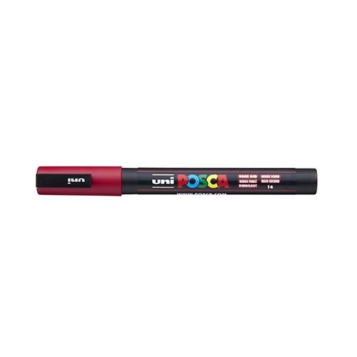 Filctoll_Uni_Posca_PC-3M_sotet_piros-i444627.jpg