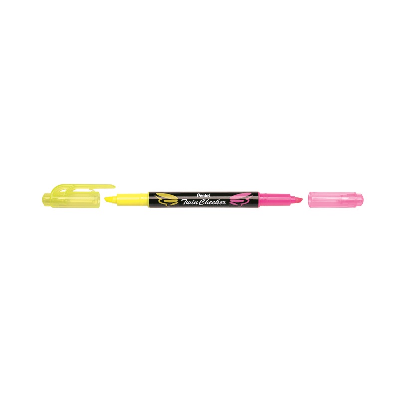 Szovegkiemelo_PENTEL_ketvegu_ketszinu_sargarozsaszin-i449094.jpg