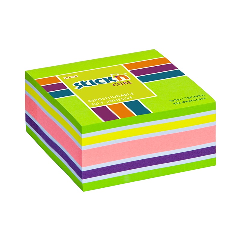 Ontapado_jegyzettomb_STICK_IN_76x76_mm_neon_zold_mix_400_lap-i451024.jpg