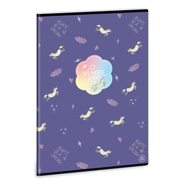 Fuzet_ARS_UNA_A_4_40_lapos_extra_kapcsos_kockas_Wonderland_Unicorn-i452352.png