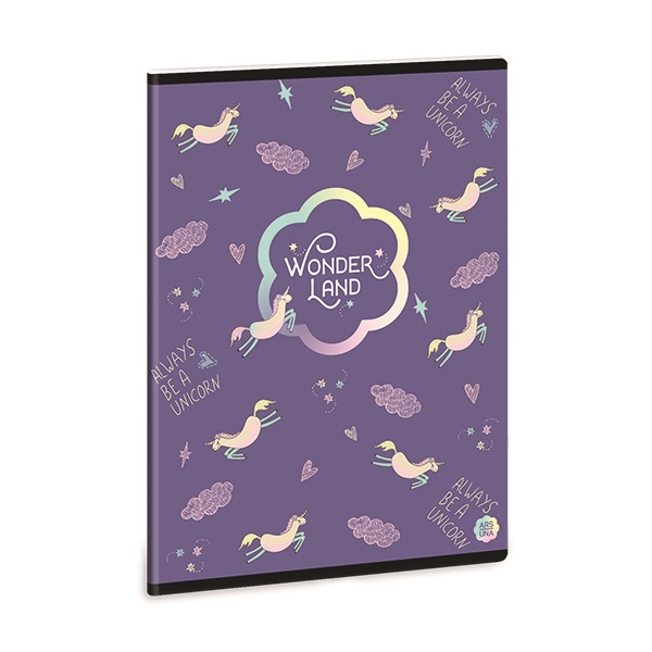 Fuzet_ARS_UNA_A_5_40_lapos_extra_kapcsos_kockas_Wonderland_Unicorn-i455534.jpg