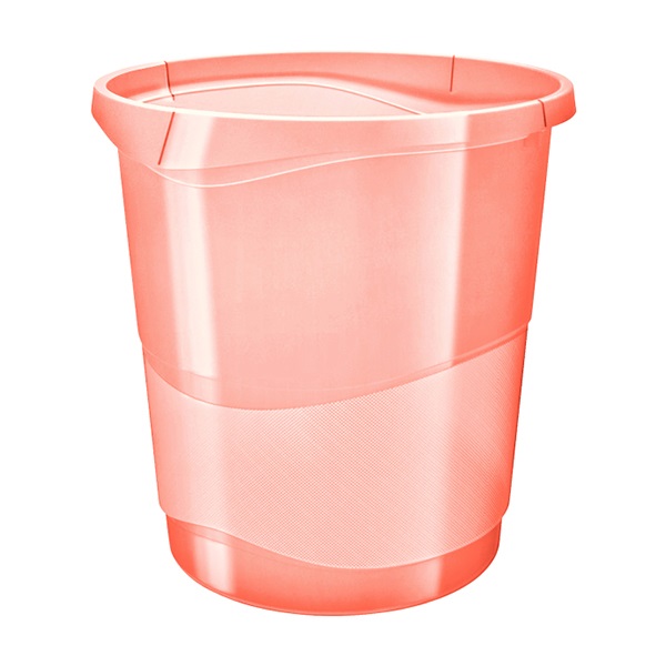 Papirkosar_ESSELTE_Colour_Ice_14l_muanyag_attetszo_barack-i469083.jpg