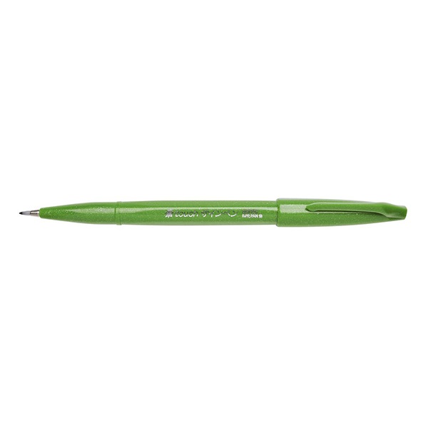 Ecsetfilc_PENTEL_hajlekony_hegy_kalligrafikus_zold-i472088.jpg