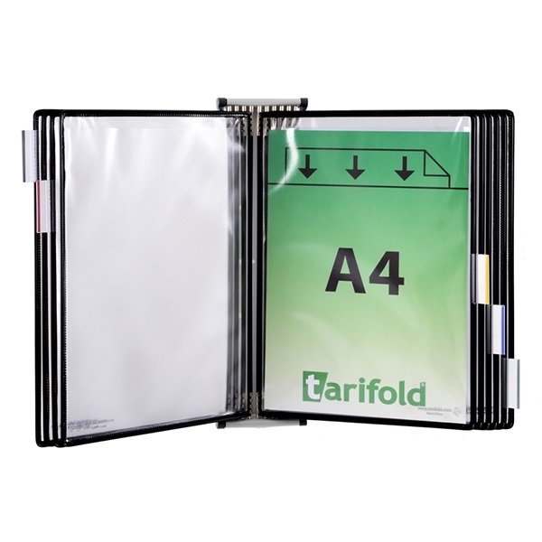 Bemutatotabla_TARIFOLD_A_4_allo_fekete_10_db_szett_ajandek_fali_tarto-i735417.jpg