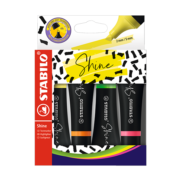 Szovegkiemelo_STABILO_Shine_Mini_4_darabos-i516916.png