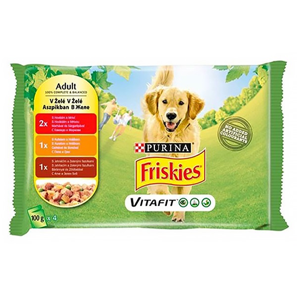 Allateledel_alutasakos_PURINA_Friskies_Adult_kutyaknak_multipack_aszpikos_4x100g-i636937.jpg