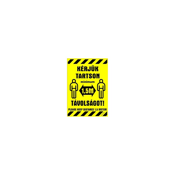Matrica_Kerjuk_tartson_minimum_1_5_m_tavolsagot_sarga_K_-i529787.jpg