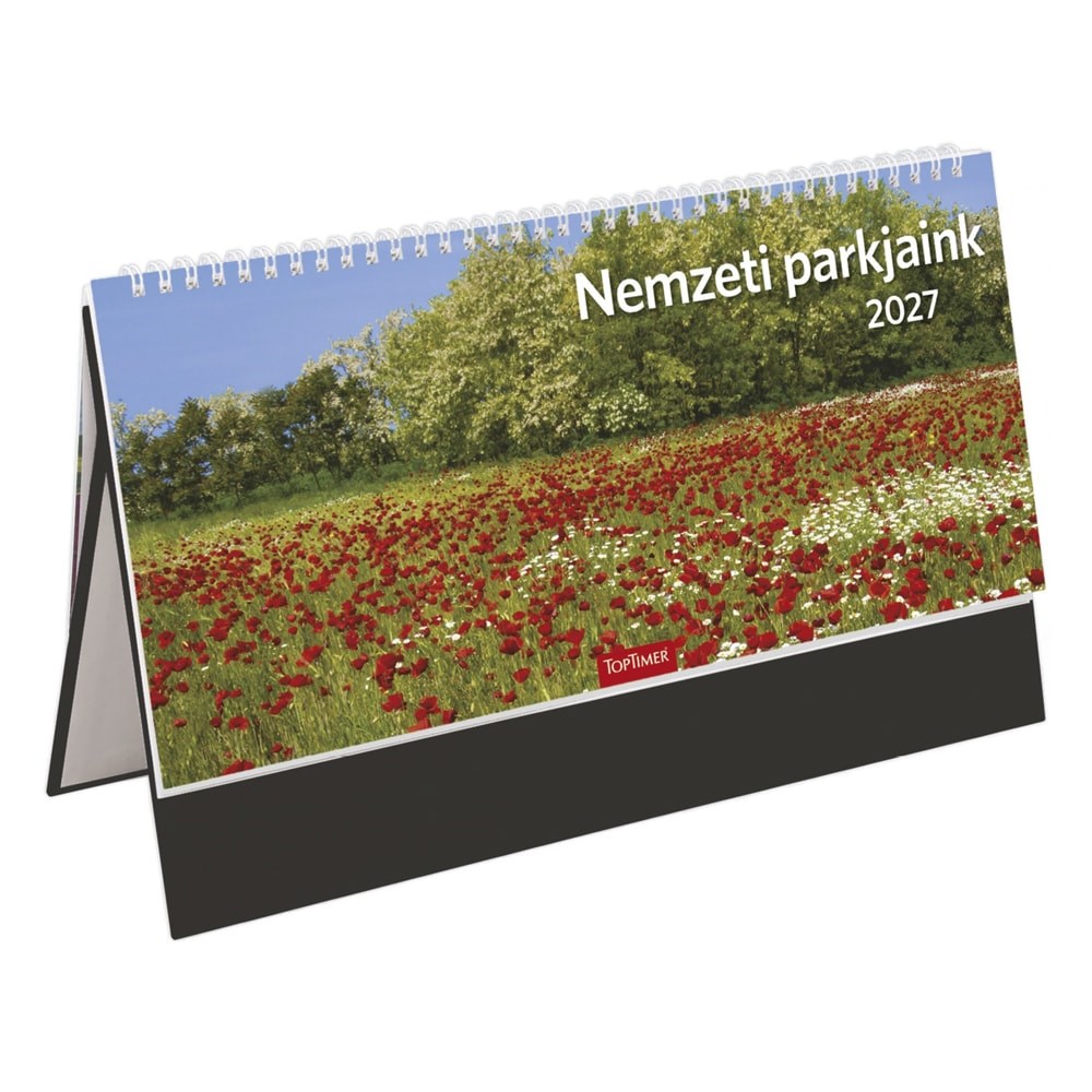 Asztali_naptar_kepes_TOPTIMER_T054_allo_feher_lapos_Nemzeti_park_fekete_2027-i2699787.jpg