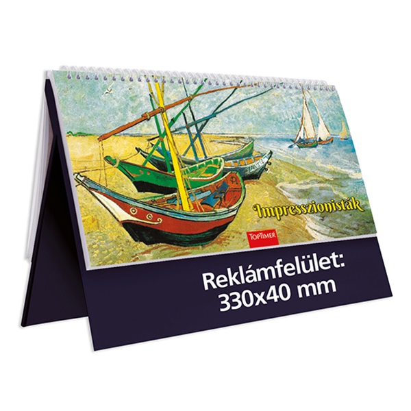 Asztali_naptar_kepes_TOPTIMER_T054_allo_feher_lapos_Impresszionistak_kek_2023_-i704401.jpg