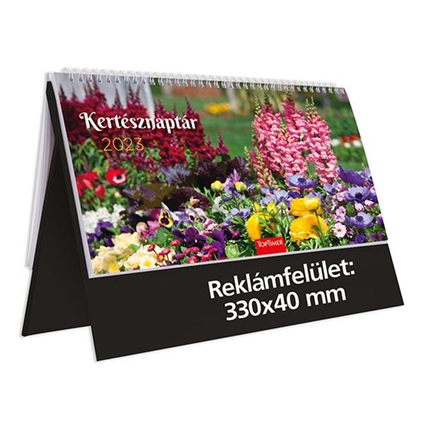 Asztali_naptar_kepes_TOPTIMER_T054_allo_feher_lapos_Kertesz_fekete_2023_-i704581.jpg