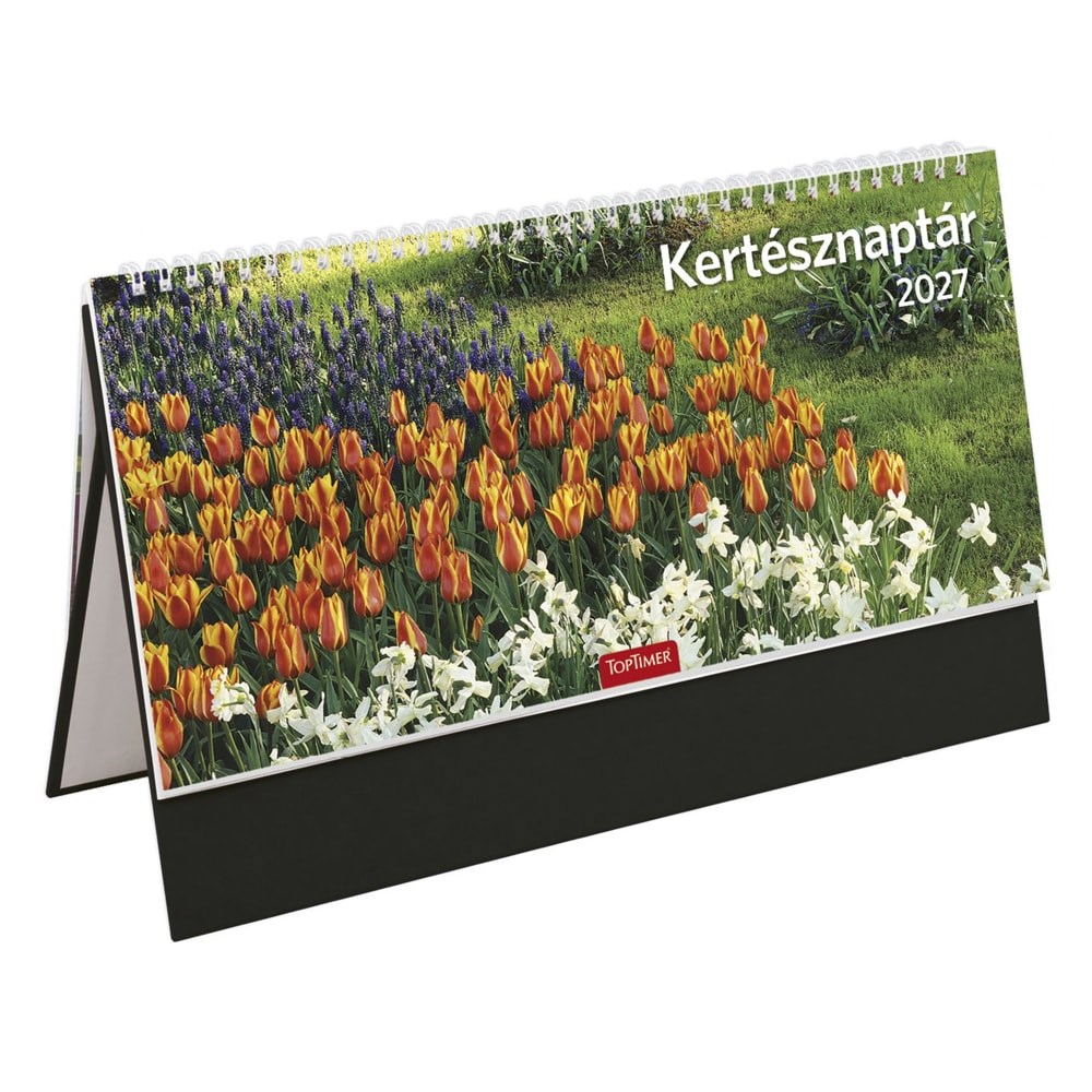 Asztali_naptar_kepes_TOPTIMER_T054_allo_feher_lapos_Kertesz_fekete_2027-i2679591.jpg