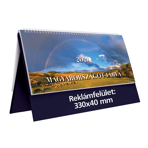 Asztali_naptar_kepes_TOPTIMER_T056_allo_feher_lapos_Magyarorszagot_jarva_kek_2021_-i545629.jpg