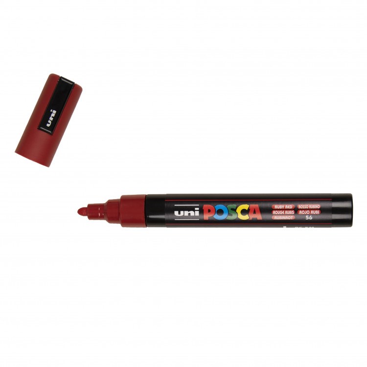 Filctoll_UNI_Posca_PC-5M_rubint_voros-i1184381.jpg