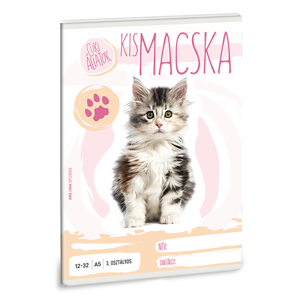 Fuzet_ARS_UNA_A_5_32_lapos_vonalas_12_32_III_osztalyos_Cuki_allatok_macska-i585594.png