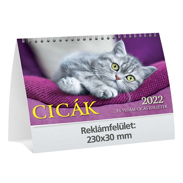 Asztali_naptar_kepes_TOPTIMER_T058_allo_feher_lapos_Cicak_2022_-i604543.jpg