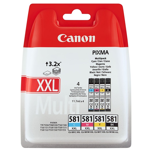 Festekpatron_CANON_CLI_581_XXL_multipack_CMYB_-i599745.jpg