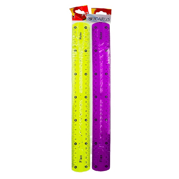Vonalzo_ICU_20302_30cm_hajlekony_szines_atlatszo_dupla_szamsoros-i652269.png