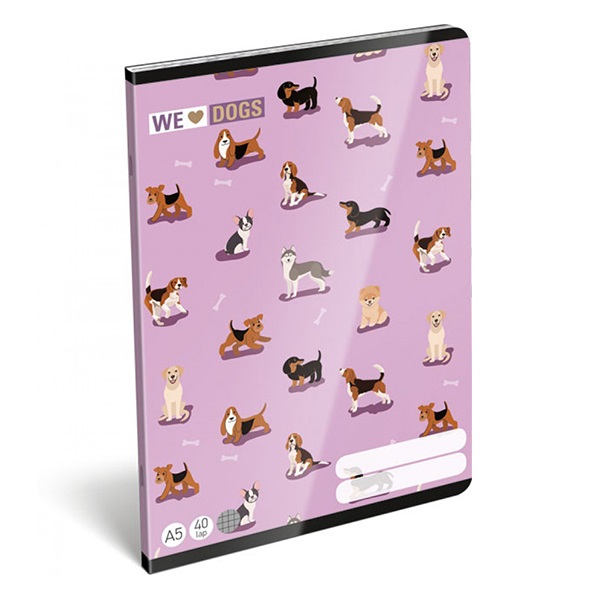 Fuzet_LIZZY_CARD_A_5_40_lapos_kockas_We_love_dogs_Pups-i670376.jpg