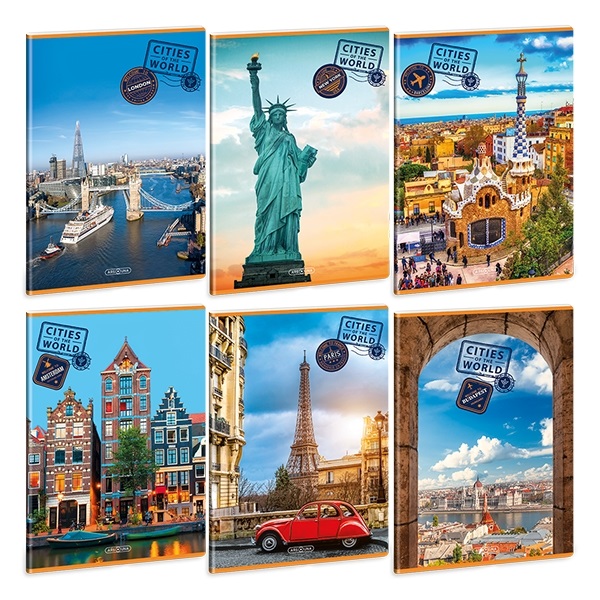 Fuzet_ARS_UNA_A_4_40_lapos_Extra_kapcsos_kockas_Cities_Of_The_World-i740388.jpg