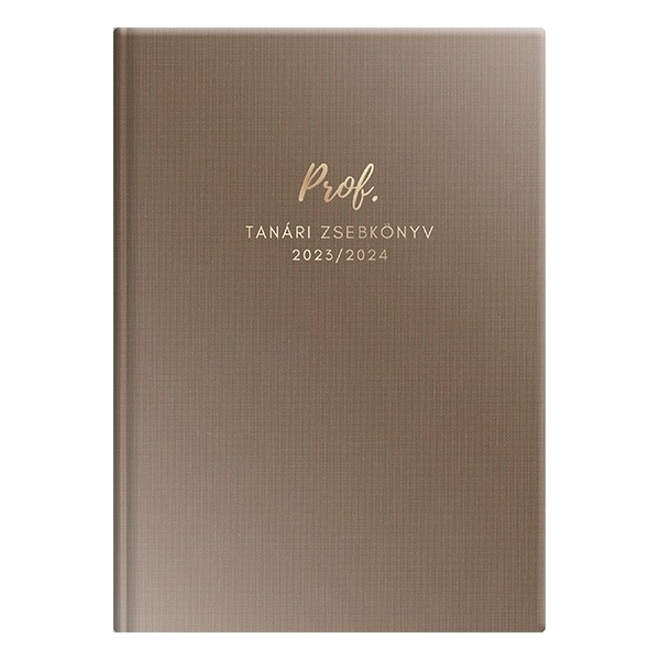 Tanari_zsebkonyv_TOPTIMER_Prof_papirborito_A_5_heti_150x210_mm_bronz_2023_2024-i744877.jpg