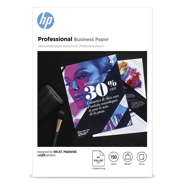 Fotópapír HP 3VK91A A/4 inkjet fényes 180gr 150 ív/csomag