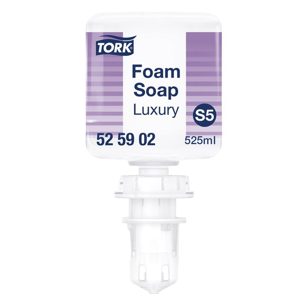Folyékony habszappan pumpás TORK S5 mini Luxus átlátszó  525 ml