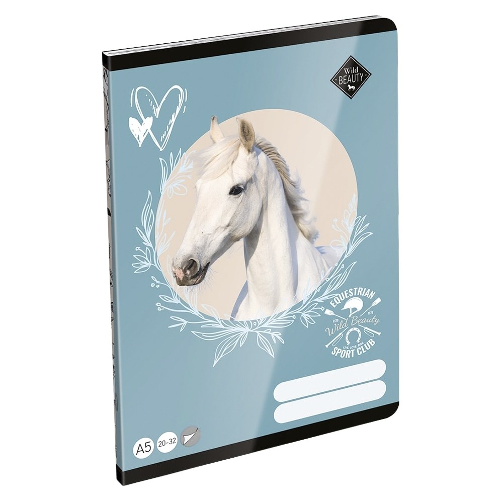 Füzet sima LIZZYSULI A/5 32 lapos 20-32 Wild Beauty Sport Club