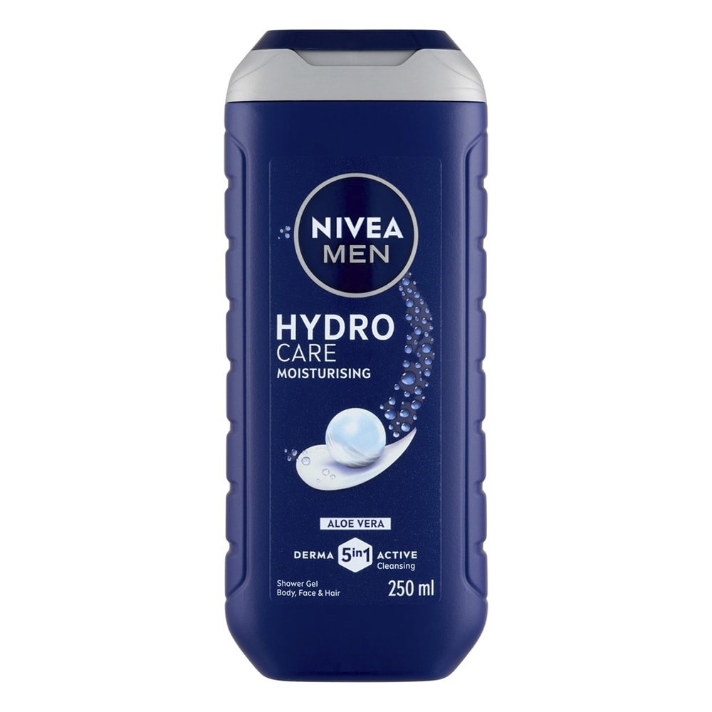 Tusfürdő NIVEA MEN hydrocare 250 ml