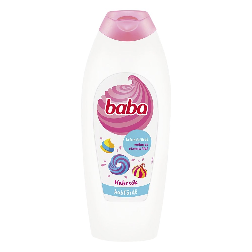 Habfürdő BABA Málna és rózsafa illat 750ml