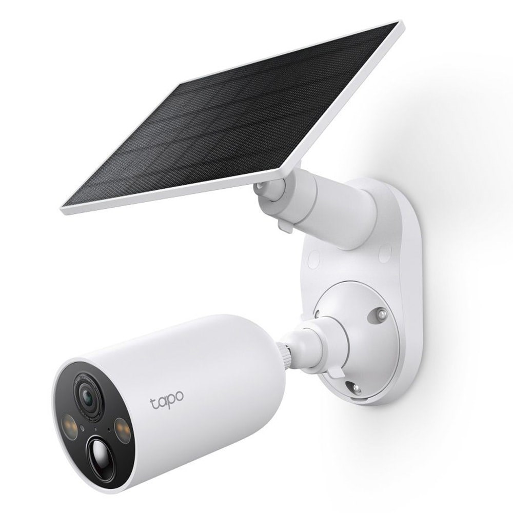 Biztonsági kamera TP-LINK Tapo C425 KIT 1440p kültéri IP66 akkumulátoros napelemes éjjellátó mikrofon fehér