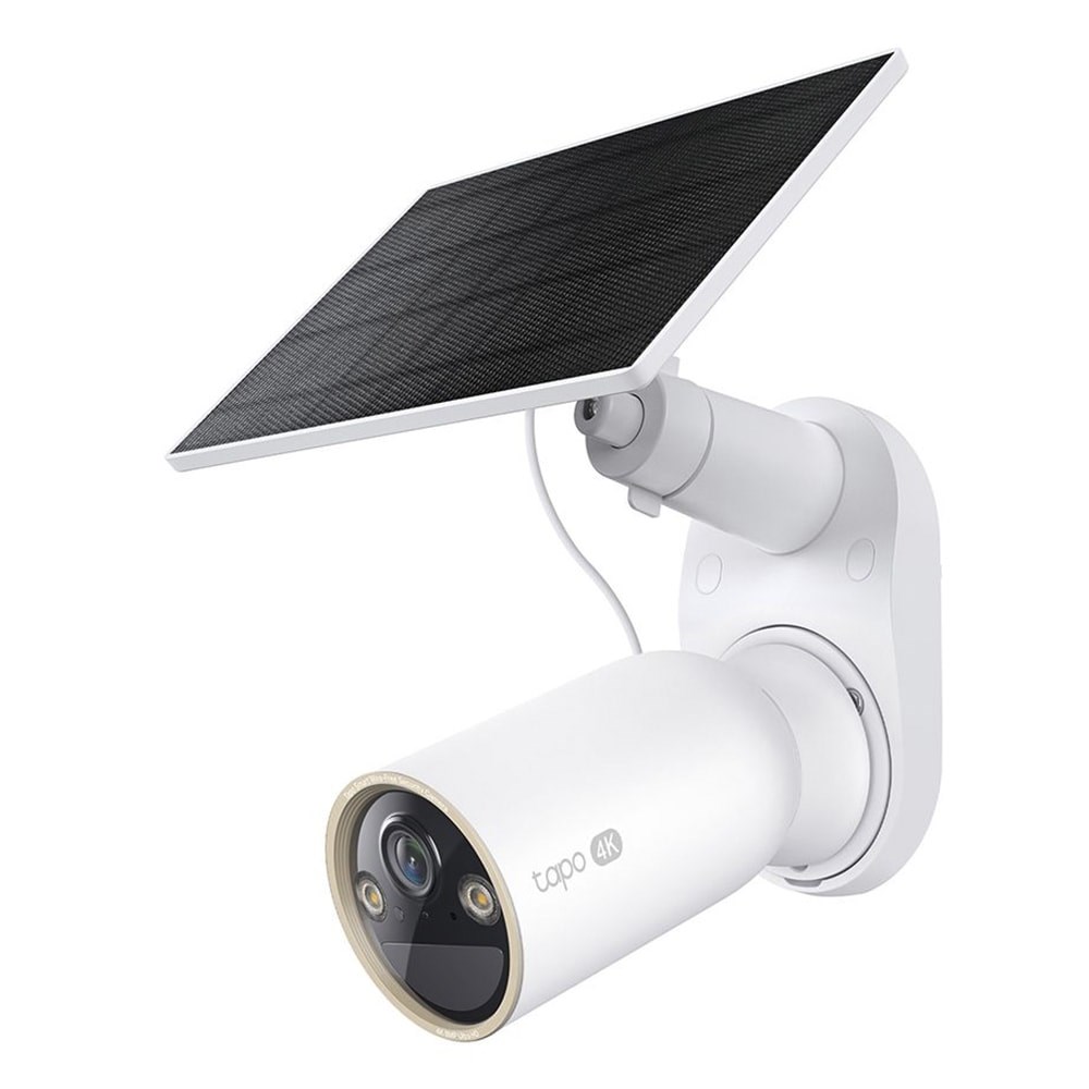 Biztonsági kamera TP-LINK Tapo C460 KIT 2160p kültéri IP66 akkumulátoros napelemes éjjellátó mikrofon fehér