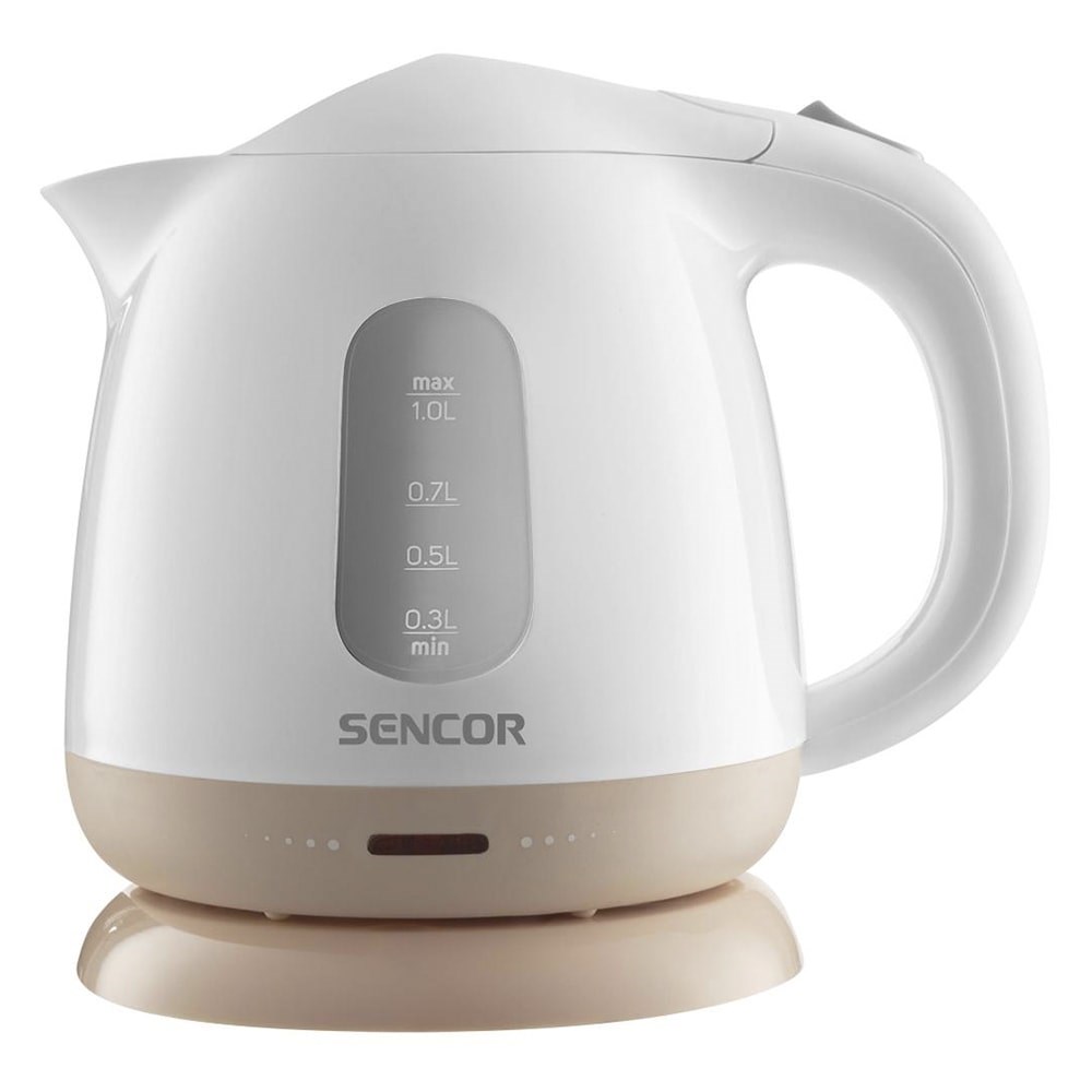 Vízforraló SENCOR SWK 1102WH 1100W 1 liter fehér/barna