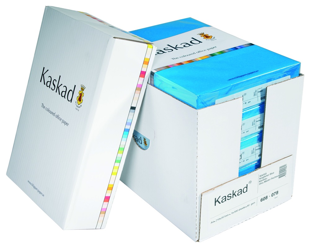 Fénymásolópapír színes KASKAD A/4 80 gr barack/lazac 31 500 ív/csomag