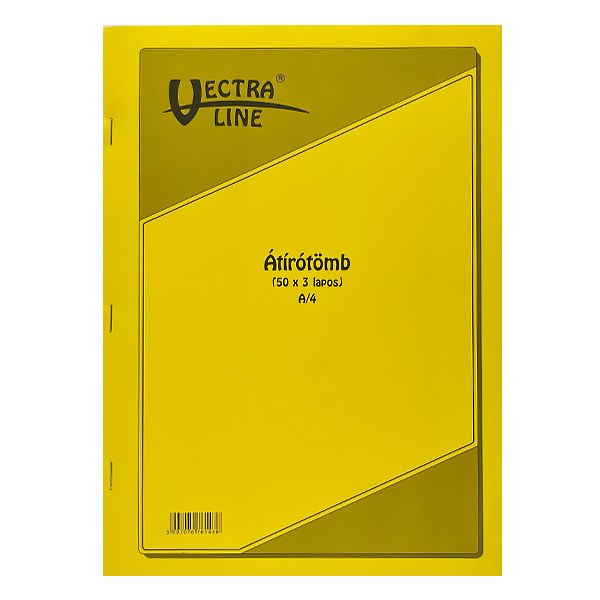 Önátírótömb VECTRALINE A/4 álló 50x3 lapos