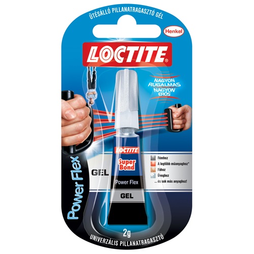 Pillanatragasztó gél HENKEL Loctite Super Bond Power Flex 2 gr