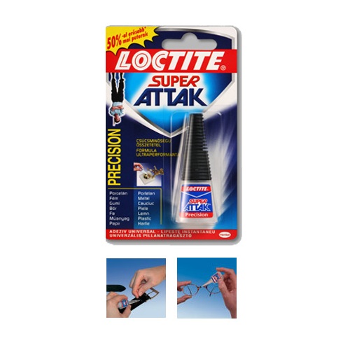 Pillanatragasztó HENKEL Loctite Super Attack Precision 5 gr