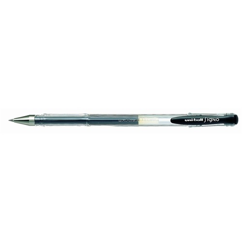 Zselés toll UNI UM-120 0.7 mm fekete