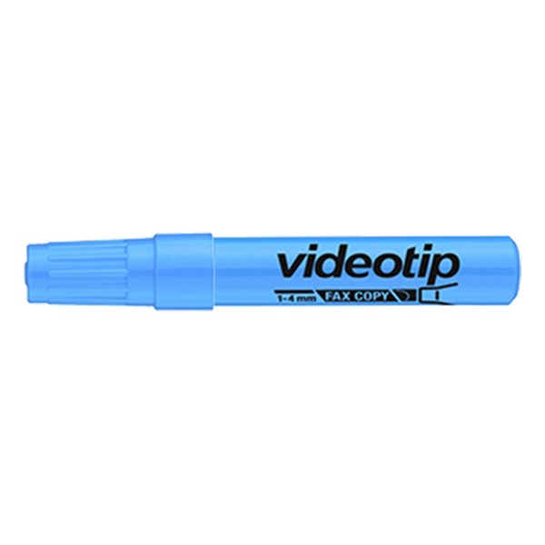 Szövegkiemelő ICO Videotip kék 1-4mm