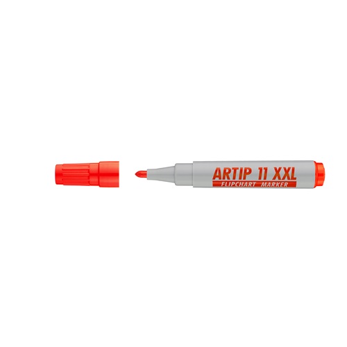 Flipchart marker ICO Artip 11 XXL kerek piros 1-3mm