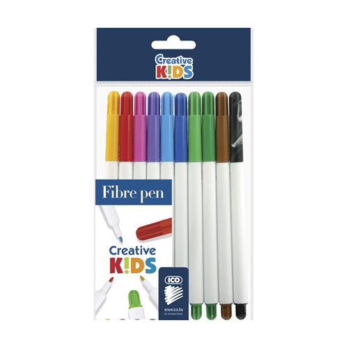 Filctoll ICO Creative Kids RAINBOW 10db-os készlet