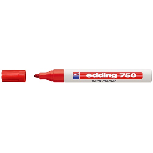 Lakkmarker EDDING 750 2-4mm piros