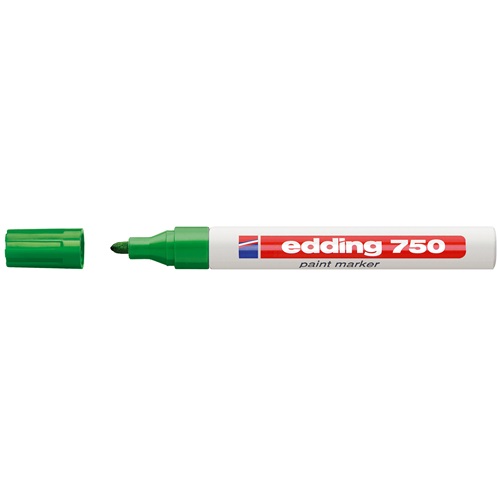 Lakkmarker EDDING 750 2-4mm  zöld