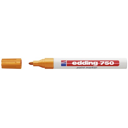 Lakkmarker EDDING 750 2-4mm narancs