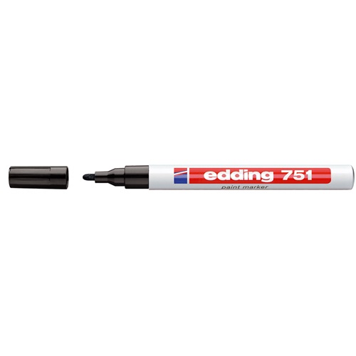 Lakkmarker EDDING 751 1-2mm fekete