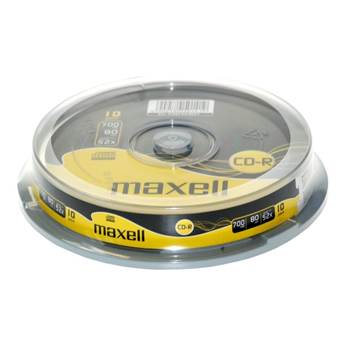 Írható CD MAXELL 700MB 10 db/henger