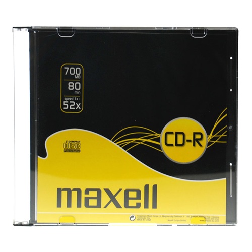 Írható CD MAXELL 700MB slim 52X